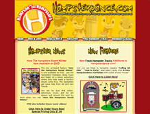 Tablet Screenshot of hamsterdance2.com